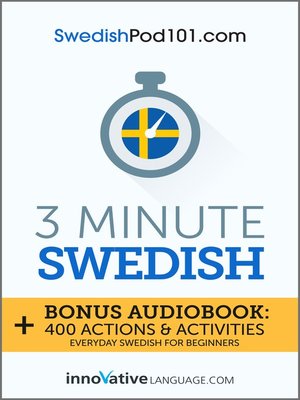 cover image of 3-Minute Swedish